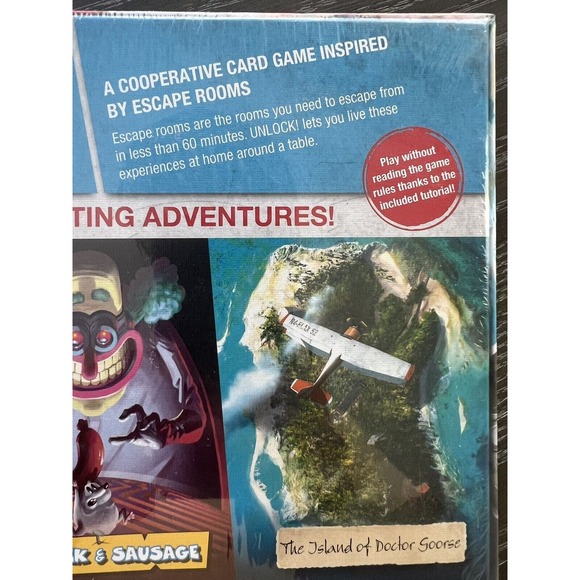 Unlock! Escape Adventures by Cyril Demaegd 2020 Space Cowboys, New and Sealed - Picture 4 of 9